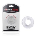 LoveToy - Power Plus - Flexible Cock Ring - Transparent