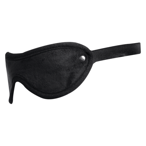 Rimba Under your mattress restraints set with mask, Black