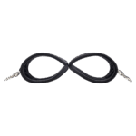 Rimba Under your mattress restraints set with mask, Black