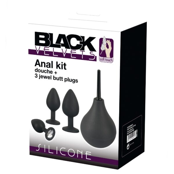 Black velvets Anal kit 4-delig
