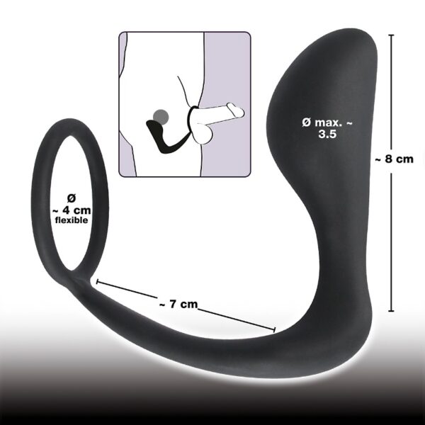 Black velvets ring&plug