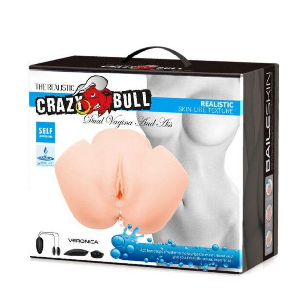 Crazy Bull Dual vibrating masturbator Veronica