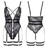 Cottelli Body met peek-a-boo en dijbanden