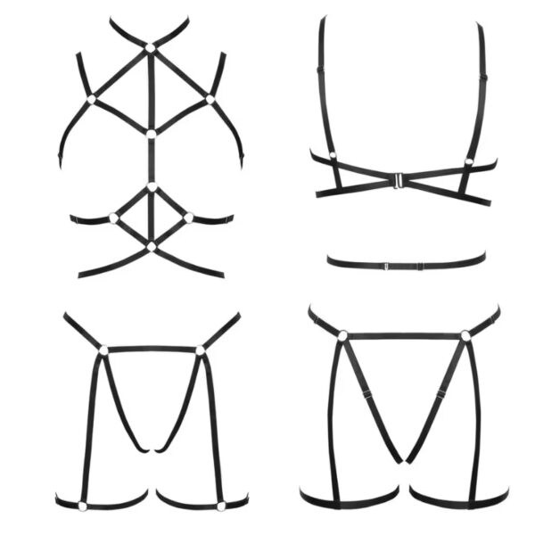 Cottelli Harness Set S-L