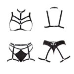 Cottelli Lingerie harness set zwart S-L