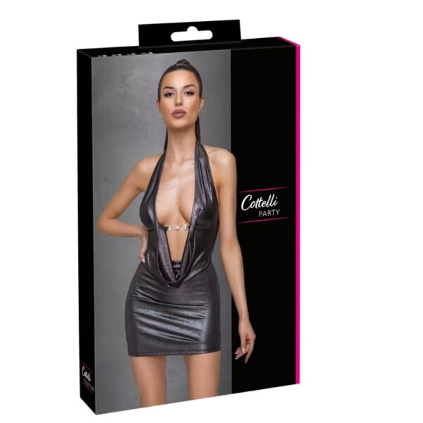 Cottelli Party Jurk Glitter/metal