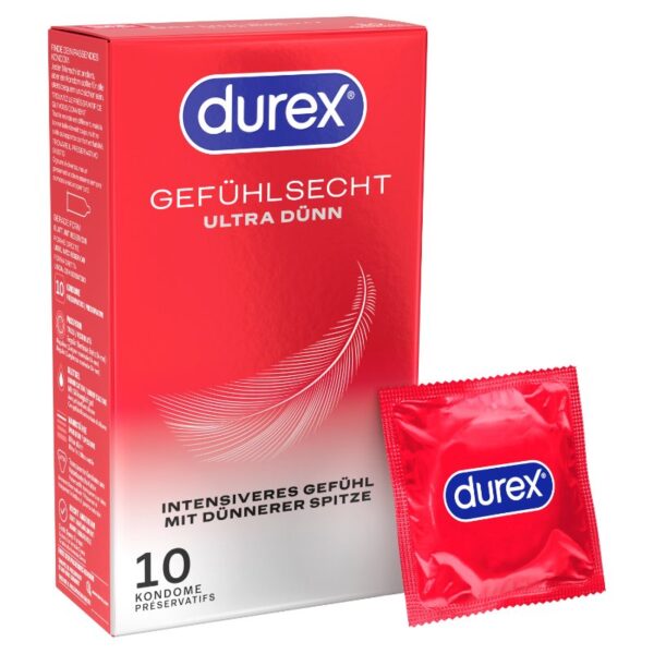 Durex Gefühlsecht Ultra Dunn10 pcs