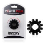 LoveToy - Power Plus - Flexible Cock Ring - Black
