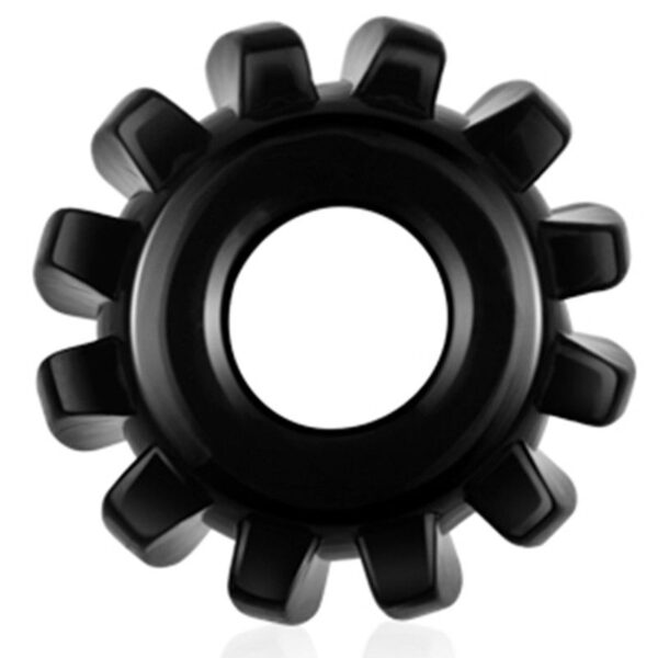 LoveToy - Power Plus - Flexible Cock Ring - Black