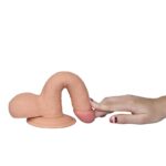 LoveToy  The Ultra Soft Dude 7.5" / 19 cm - Realistic Dildo Nude