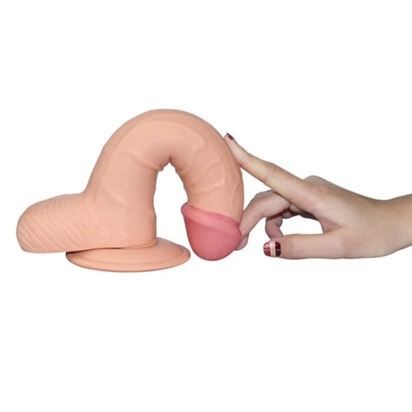 LoveToy The Ultra Soft Dude 8.8"/22 cm - Realistic Dildo