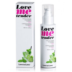 Love to Love - Love me Tender verwarmende Massageolie Mojito