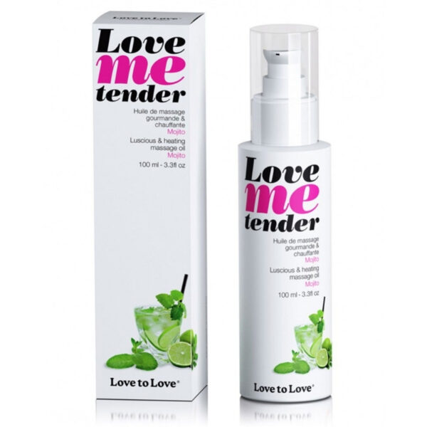 Love to Love - Love me Tender verwarmende Massageolie Mojito