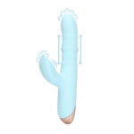 Loveline -Pulse Wave and Moving Ring Vibrator - Arctic Blue