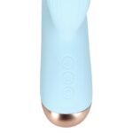 Loveline -Pulse Wave and Moving Ring Vibrator - Arctic Blue
