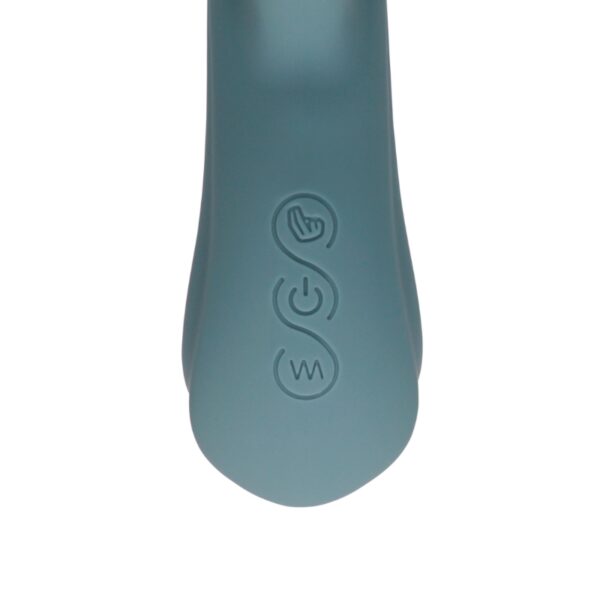 Loveline - Fingering Motion Rabbit Vibrator - Weathervane Grey