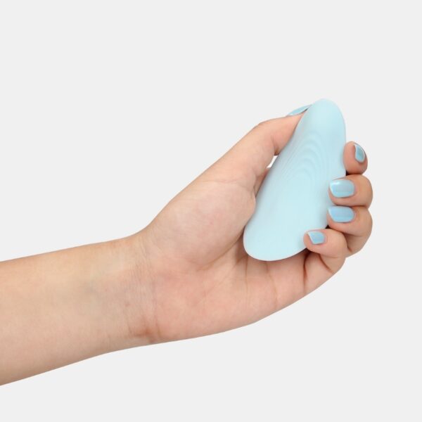 Loveline - Panty vibrator with RC - Arctic blue