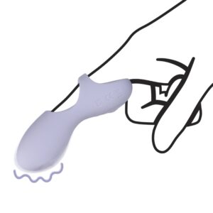 Loveline - Silicone Finger Vibrator - Lavender