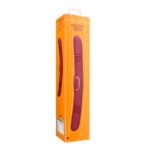 Loveline Double-Sided thrusting vibrator - Dark cherry
