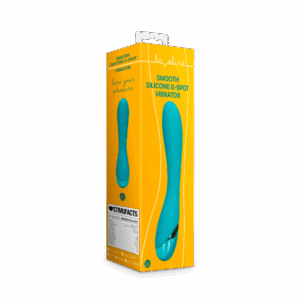 Loveline G-Spot Vibrator - Teal Blue