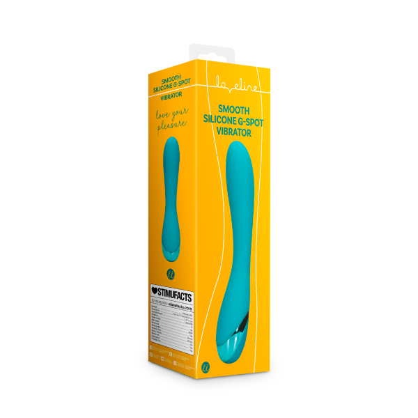Loveline G-Spot Vibrator - Teal Blue