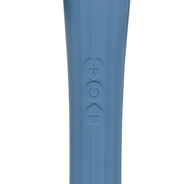 Loveline Wand Vibrator with Still Handle - Blue