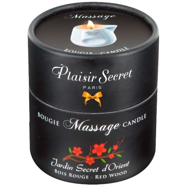 Massage Candle Red wood