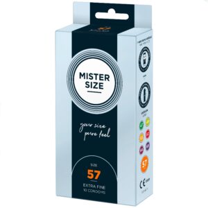Mister size 57 mm condooms 10 stuks