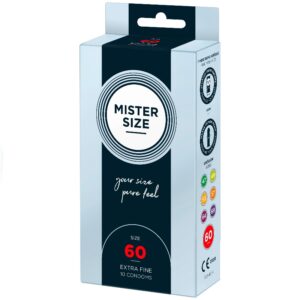 Mister size 60 mm condooms 10 stuks