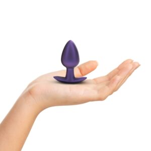 Ouch Silicone Anal Plug M- Metallic purple