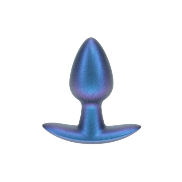 Ouch Silicone Anal Plug S - Metallic Blue