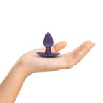 Ouch Silicone Anal Plug S - Metallic purple