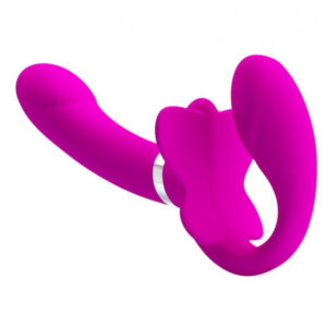 Pretty Love Valerie Strap-on Vibrator Pink