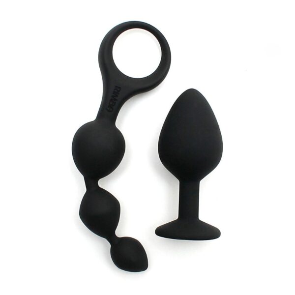 Rimba Barcelona anal toys - Black