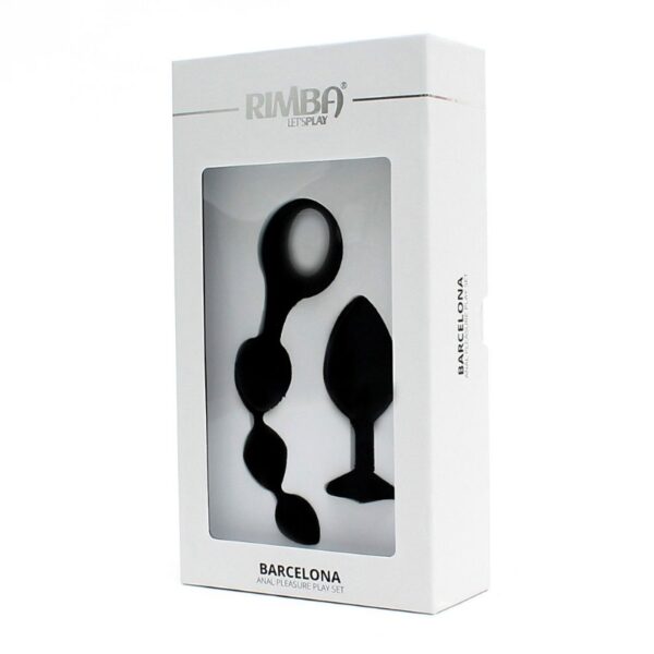 Rimba Barcelona anal toys - Black
