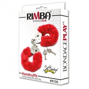 Rimba Bondage Play Handboeien - rood