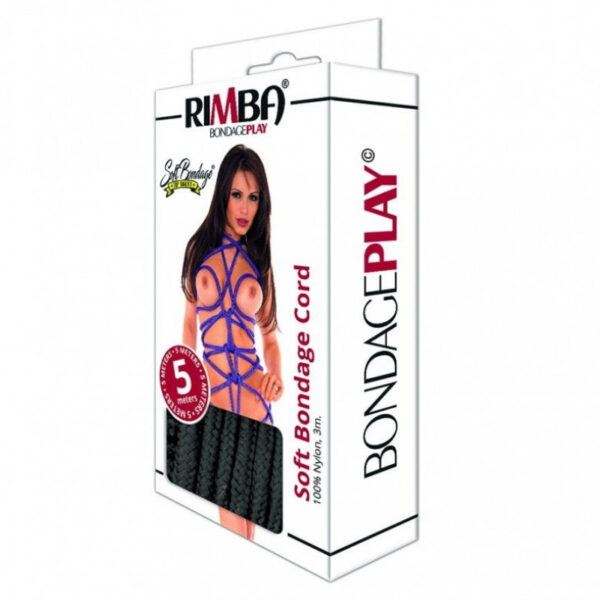 Rimba Bondage rope zwart - 5 m
