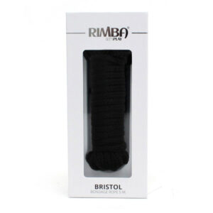 Rimba Bristol bondage rope zwart - 5M