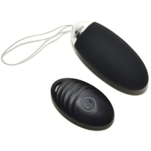 Rimba Toys - Venice - Egg Vibrator with Remote Control - Black