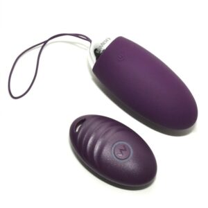 Rimba Toys Venice - Egg Vibrator with Remote Control - Purple