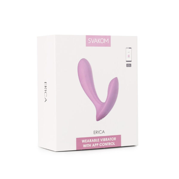 SVAKOM Erica - Wearable Vibrator with App-control - Lichtroze