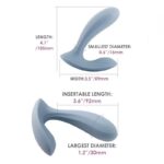 SVAKOM Erica - Wearable Vibrator with App-control - Blauw