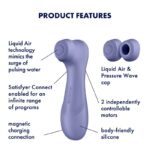 Satisfyer - Pro 2 Generation 3 - Air Pulse Vibrator (with app control) - Purple
