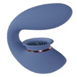 Twitch 3 - Rechargeable Vibrator and Suction - Blue/gray