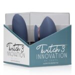 Twitch 3 - Rechargeable Vibrator and Suction - Blue/gray