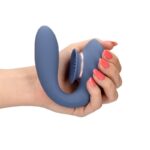 Twitch 3 - Rechargeable Vibrator and Suction - Blue/gray
