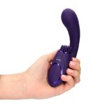 Vive Gen - Triple Motor G-Spot Vibrator with Pulse Wave and Vibrating Bristles - Purple