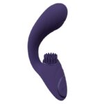 Vive Gen - Triple Motor G-Spot Vibrator with Pulse Wave and Vibrating Bristles - Purple