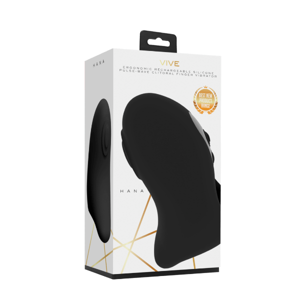Vive Hana - Pulse Wave Finger Vibrator - Black