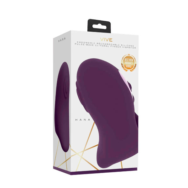 Vive Hana - Pulse Wave Finger Vibrator - Purple
